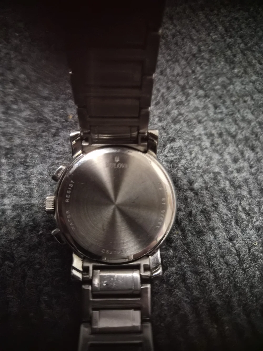 Bulova Women’s Silver Crystal Accent Chronograph Watch